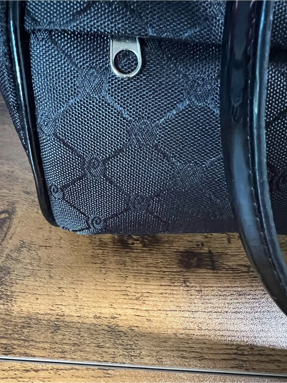 Caboodles black quilted